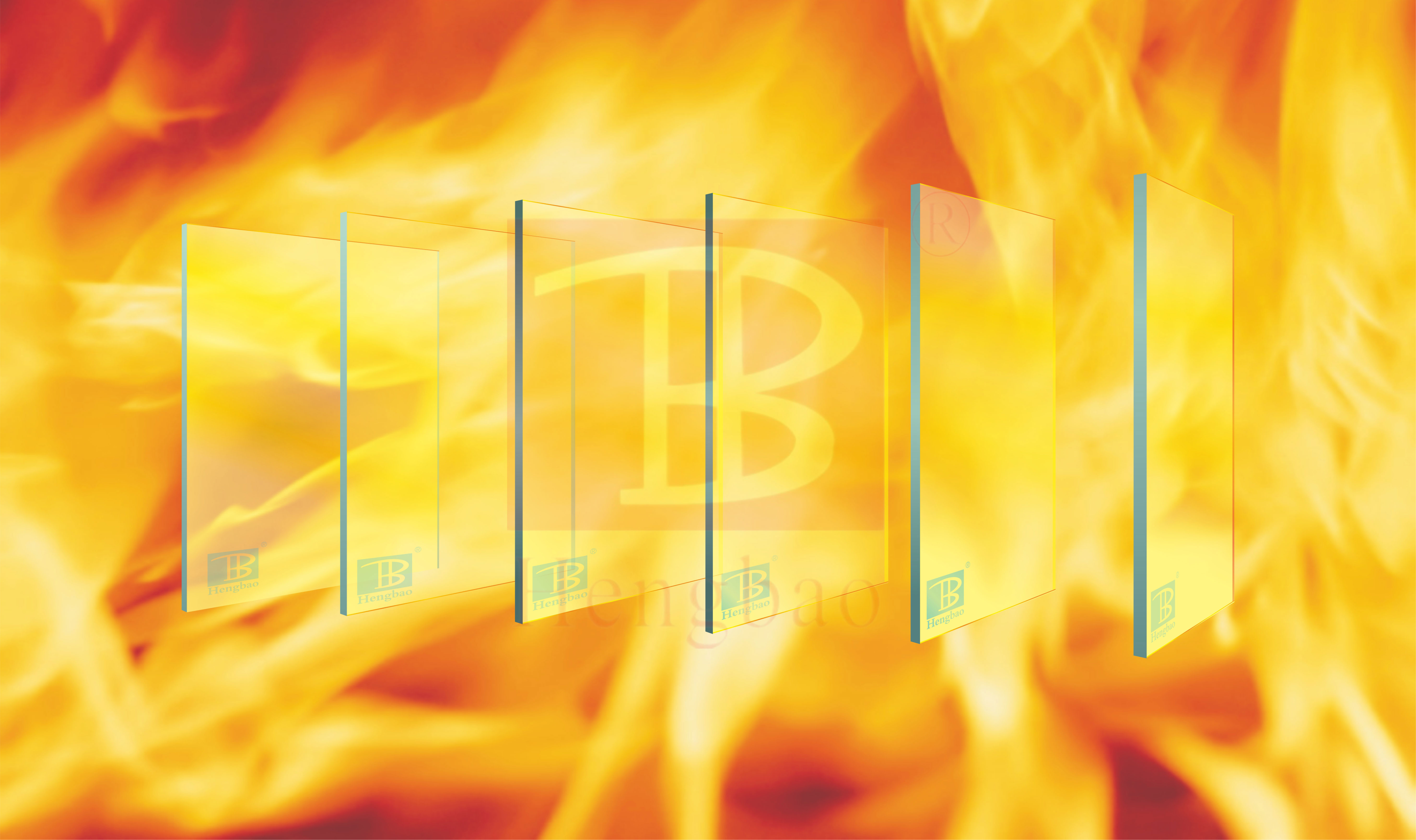 单片非隔热型防火玻璃